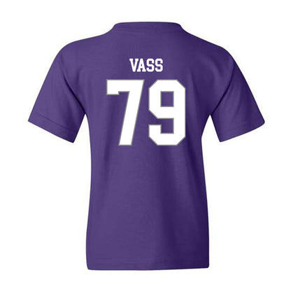 Kansas State - NCAA Football : Devin Vass - Purple Classic Shersey Youth T-Shirt