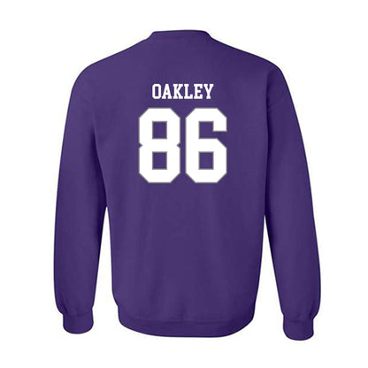 Kansas State - NCAA Football : Garrett Oakley - Purple Classic Shersey Sweatshirt