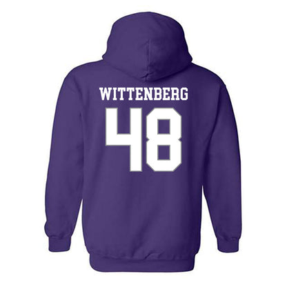 Kansas State - NCAA Football : Zach Wittenberg - Purple Classic Shersey Hooded Sweatshirt