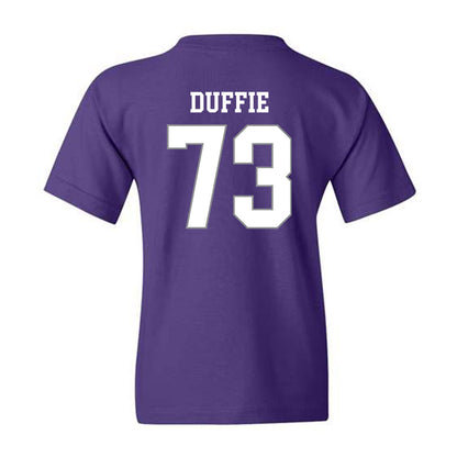 Kansas State - NCAA Football : Christian Duffie - Purple Classic Shersey Youth T-Shirt