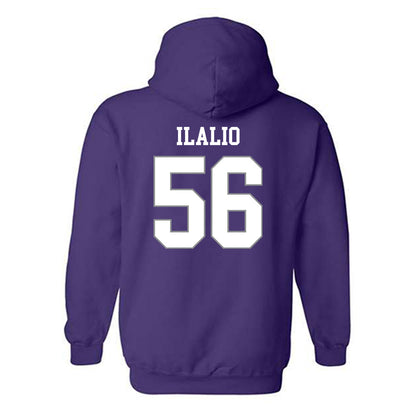 Kansas State - NCAA Football : Damian Ilalio - Purple Classic Shersey Hooded Sweatshirt
