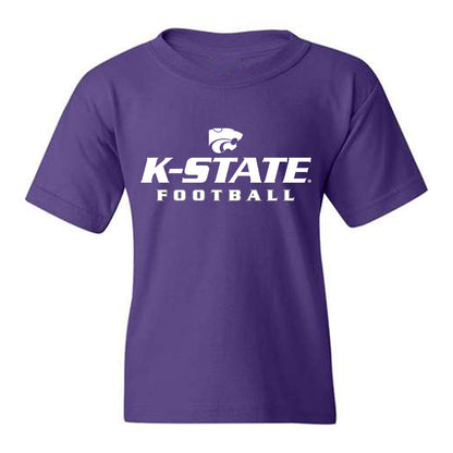 Kansas State - NCAA Football : Colby McCalister - Purple Classic Shersey Youth T-Shirt