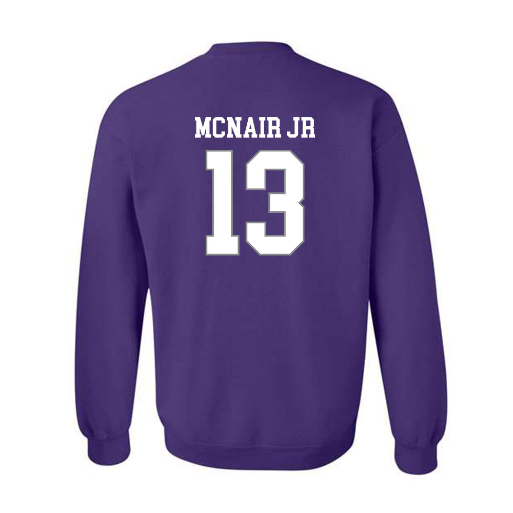 Kansas State - NCAA Men's Basketball : Will McNair Jr - Crewneck Sweatshirt Classic Shersey