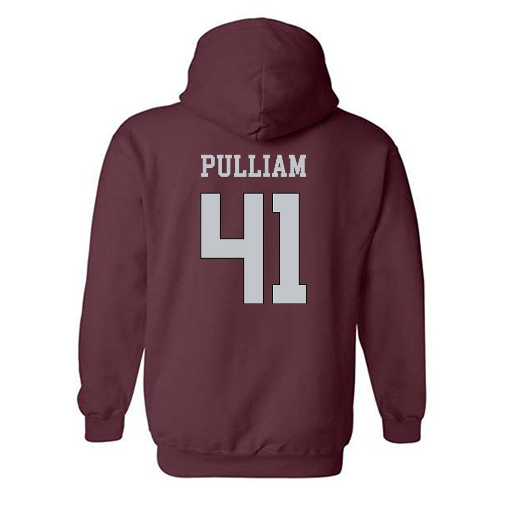 Mississippi State - NCAA Baseball : Ethan Pulliam - Hooded Sweatshirt Classic Shersey