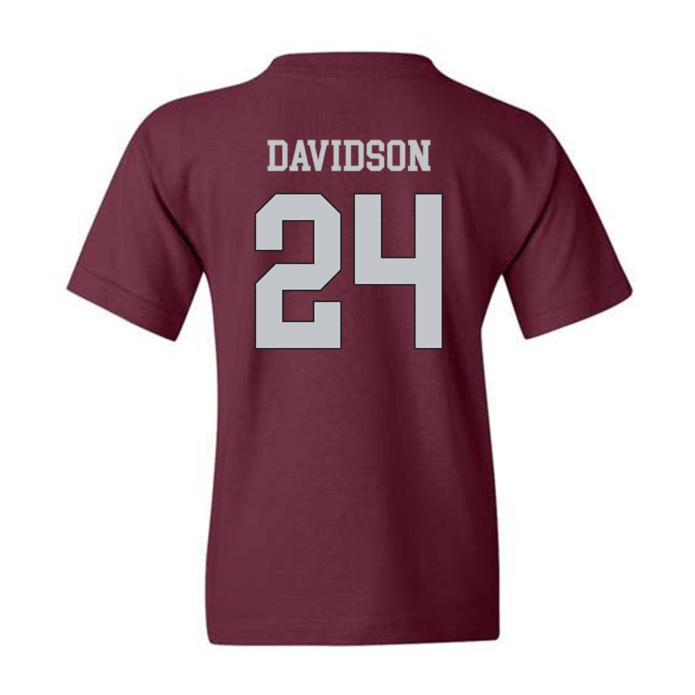 Mississippi State - NCAA Softball : Megan Davidson - Youth T-Shirt Classic Shersey