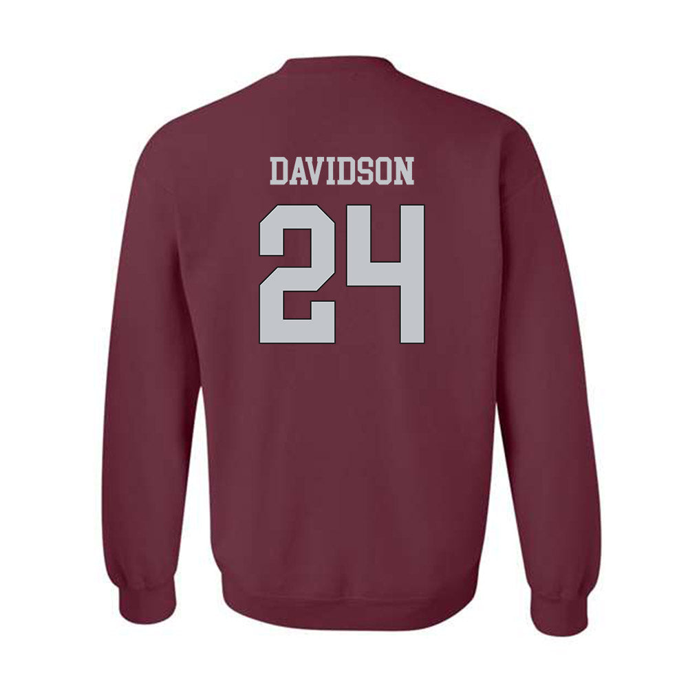 Mississippi State - NCAA Softball : Megan Davidson - Crewneck Sweatshirt Classic Shersey