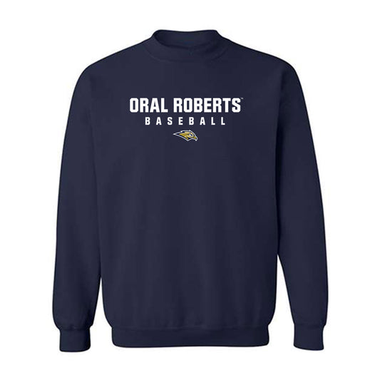 Oral Roberts - NCAA Baseball : Andrew Roach - Crewneck Sweatshirt Classic Shersey