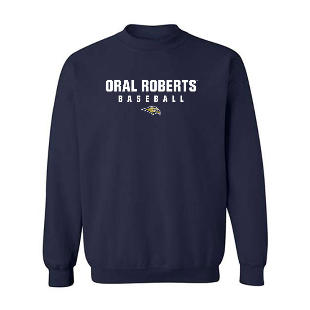 Oral Roberts - NCAA Baseball : Jake McMurray - Crewneck Sweatshirt Classic Shersey