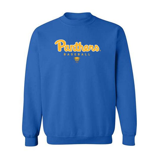 Pittsburgh - NCAA Baseball : Jayden Melendez - Crewneck Sweatshirt Classic Shersey