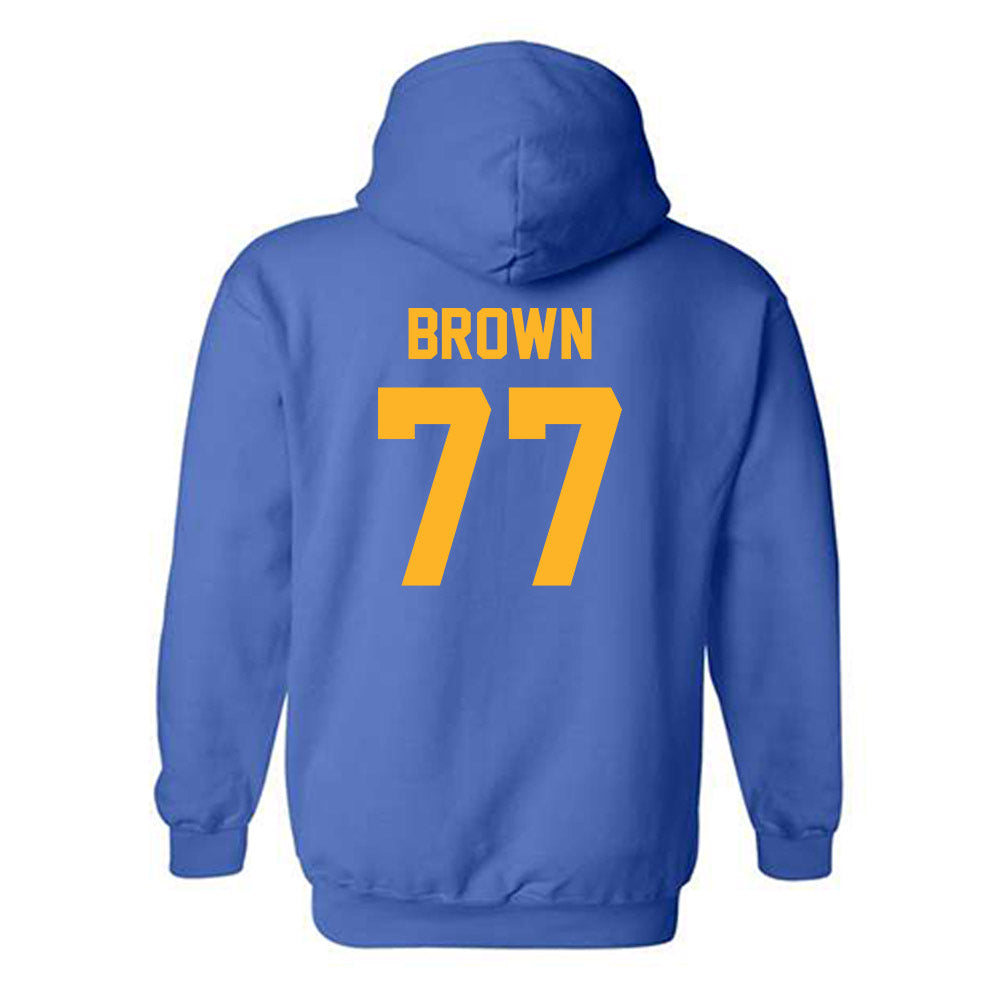 Pittsburgh - NCAA Football : Jackson Brown - Classic Hooded Sweatshirt
