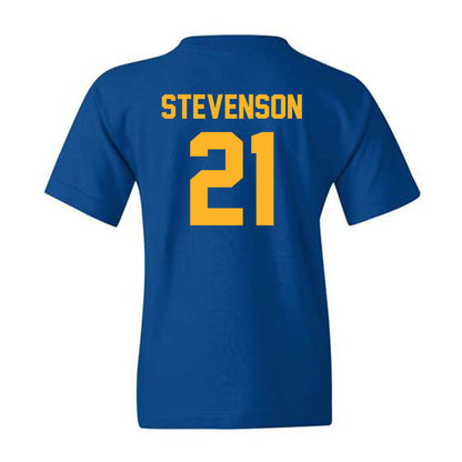 Pittsburgh - NCAA Men's Basketball : Vason Stevenson - Youth T-Shirt Classic Shersey