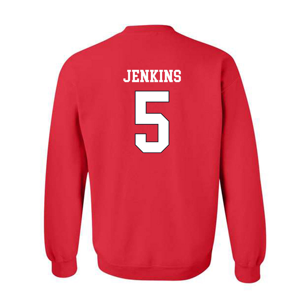 St. Johns - NCAA Men's Basketball : Daniss Jenkins - Crewneck Sweatshirt Classic Shersey