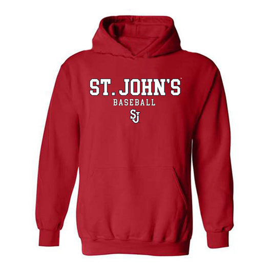 St. Johns - NCAA Baseball : Jacob Ruiz - Hooded Sweatshirt Classic Shersey