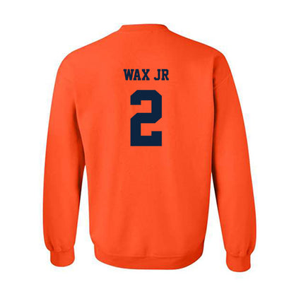 Syracuse - NCAA Football : Marlowe Wax Jr - Orange Classic Shersey Sweatshirt