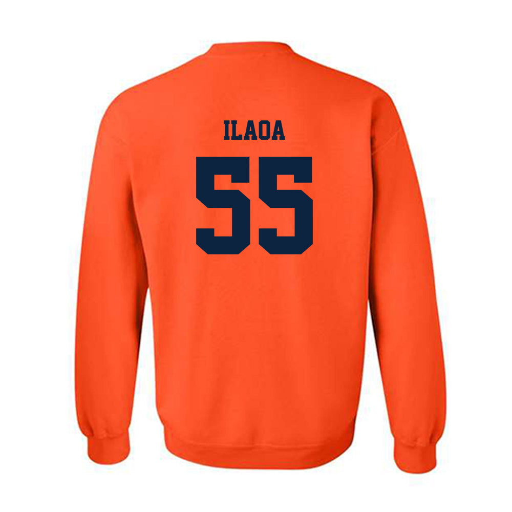 Syracuse - NCAA Football : Josh Ilaoa - Orange Classic Shersey Sweatshirt