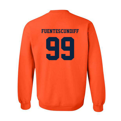 Syracuse - NCAA Football : Elijah Fuentes-Cundiff - Orange Classic Shersey Sweatshirt