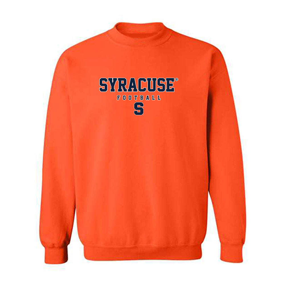 Syracuse - NCAA Football : Marlowe Wax Jr - Orange Classic Shersey Sweatshirt