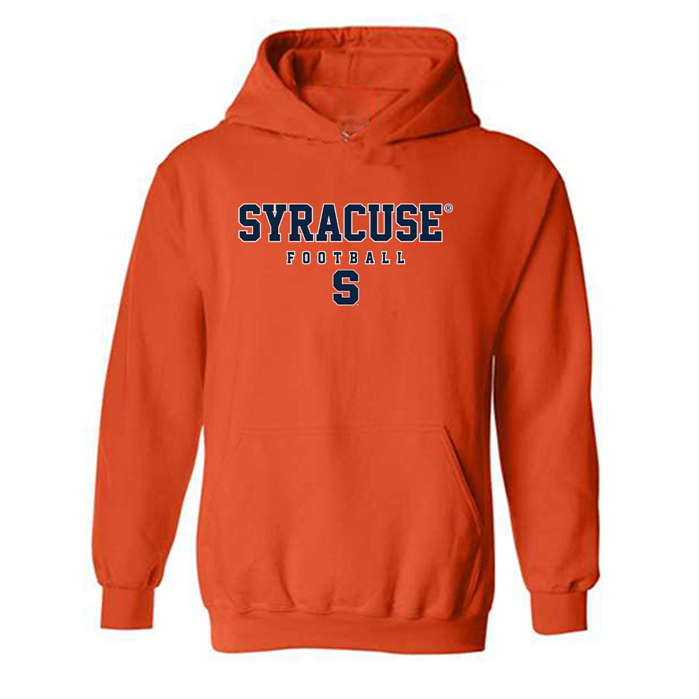 Syracuse - NCAA Football : Elijah Fuentes-Cundiff - Orange Classic Shersey Hooded Sweatshirt