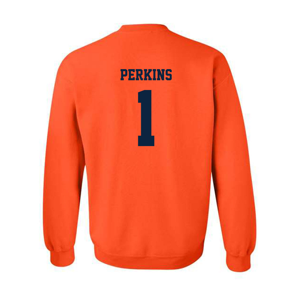 Syracuse - NCAA Women's Basketball : Kennedi Perkins - Crewneck Sweatshirt Classic Shersey