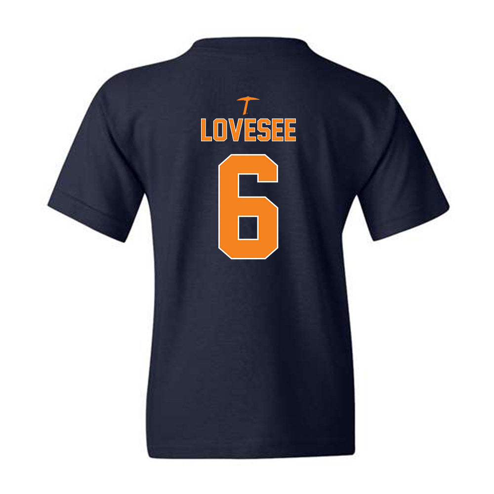 UTEP - NCAA Women's Volleyball : Torrance Lovesee - Navy Classic Shersey Youth T-Shirt