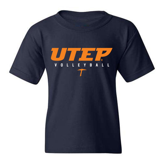 UTEP - NCAA Women's Volleyball : Alyssa Sianez - Navy Classic Shersey Youth T-Shirt