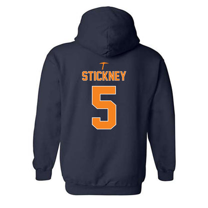 UTEP - NCAA Women's Soccer : Alexandria Stickney - Navy Classic Shersey Hooded Sweatshirt