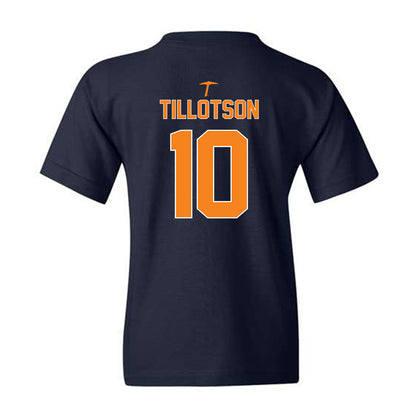 UTEP - NCAA Women's Soccer : Justice Tillotson - Navy Classic Shersey Youth T-Shirt