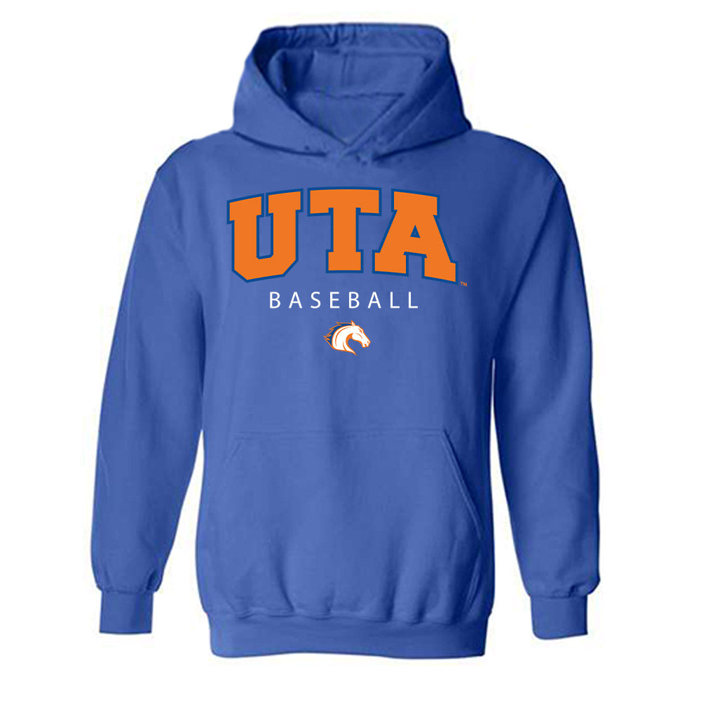 Texas Arlington - NCAA Baseball : Zach Henry - Hooded Sweatshirt Classic Shersey