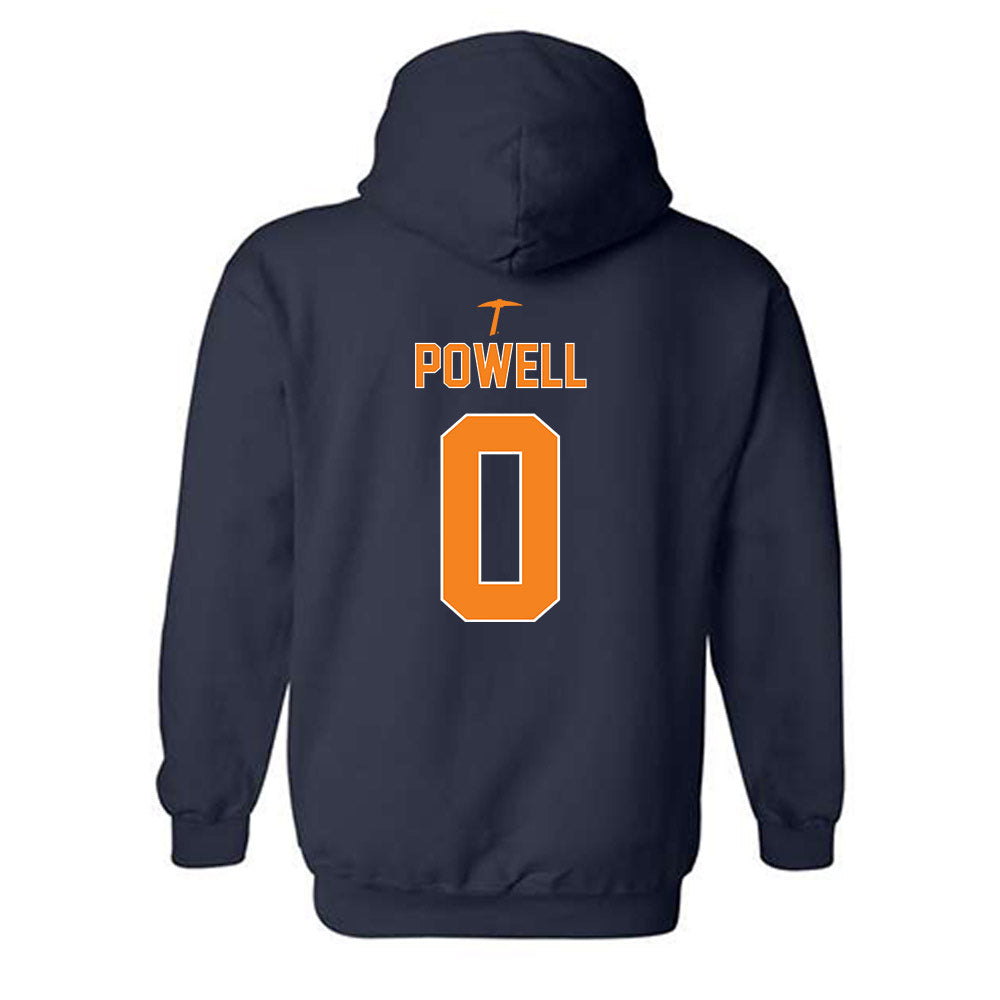 UTEP - NCAA Men's Basketball : Yazid Powell - Hooded Sweatshirt Classic Shersey