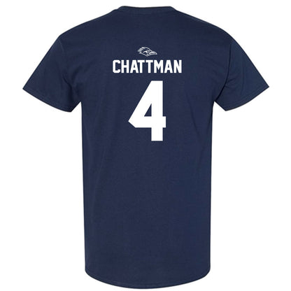 UTSA - NCAA Football : Clifford Chattman - Navy Classic Shersey Short Sleeve T-Shirt