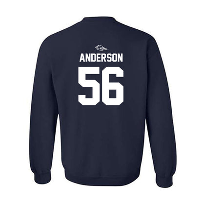 UTSA - NCAA Football : Jackson Anderson - Navy Classic Shersey Sweatshirt