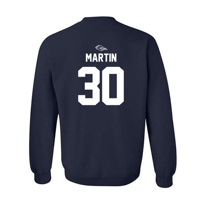 UTSA - NCAA Football : Davin Martin - Navy Classic Shersey Sweatshirt
