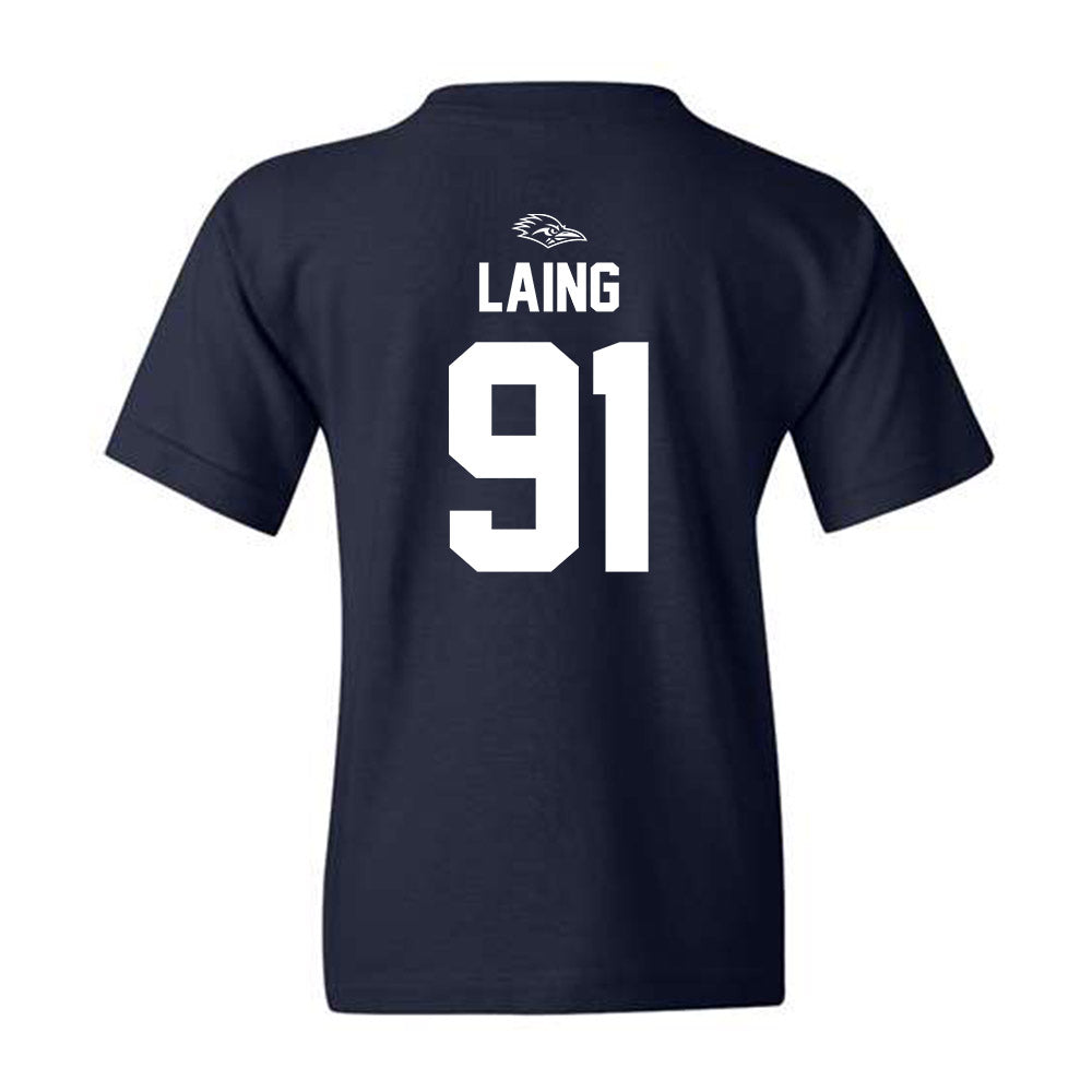 UTSA - NCAA Football : Ethan Laing - Navy Classic Shersey Youth T-Shirt