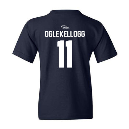 UTSA - NCAA Football : Tykee Ogle-Kellogg - Navy Classic Shersey Youth T-Shirt