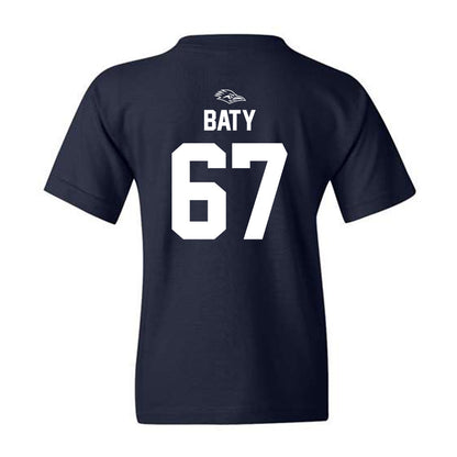 UTSA - NCAA Football : Walker Baty - Navy Classic Shersey Youth T-Shirt
