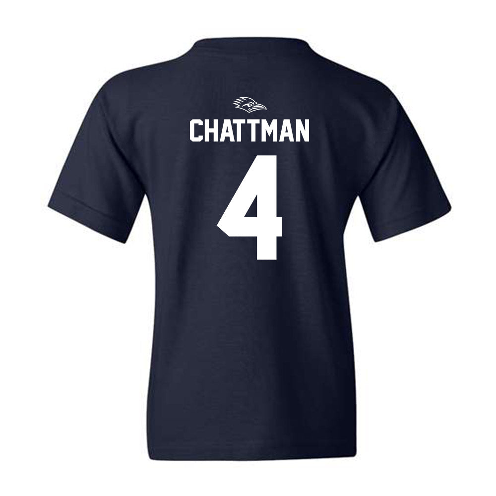 UTSA - NCAA Football : Clifford Chattman - Navy Classic Shersey Youth T-Shirt
