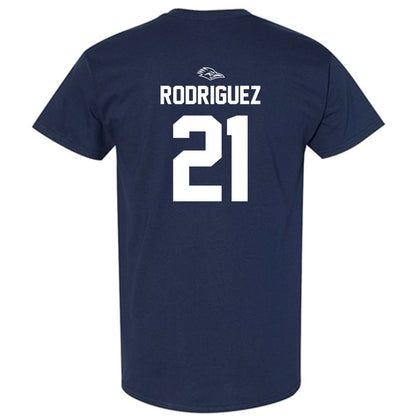 UTSA - NCAA Football : Justin Rodriguez - Navy Classic Shersey Short Sleeve T-Shirt