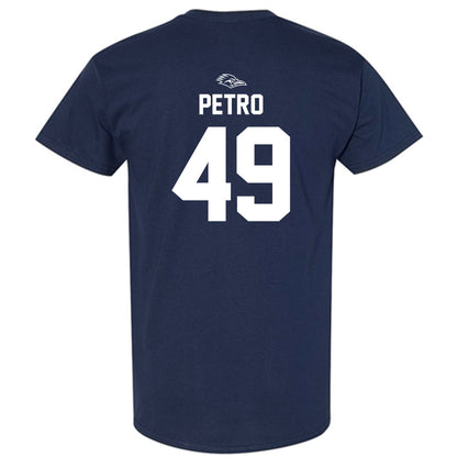UTSA - NCAA Football : Michael Petro - Navy Classic Shersey Short Sleeve T-Shirt