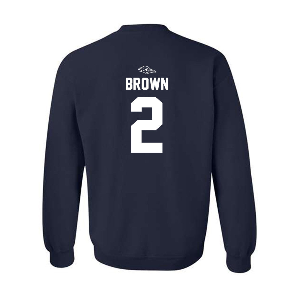 UTSA - NCAA Football : Brandon Brown - Crewneck Sweatshirt Generic Shersey