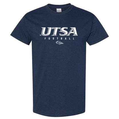 UTSA - NCAA Football : Eddie Marburger - Navy Classic Shersey Short Sleeve T-Shirt