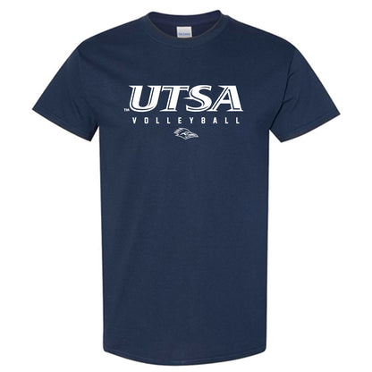 UTSA - NCAA Women's Volleyball : Kaitlin Leider - Navy Classic Shersey Short Sleeve T-Shirt