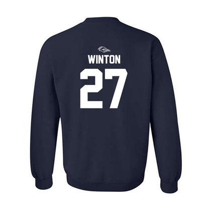 UTSA - NCAA Women's Soccer : Hollan Winton - Navy Classic Shersey Sweatshirt
