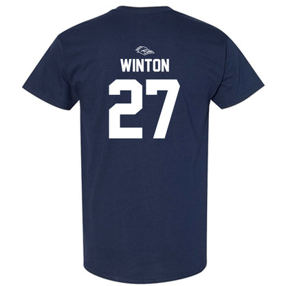 UTSA - NCAA Women's Soccer : Hollan Winton - Navy Classic Shersey Short Sleeve T-Shirt