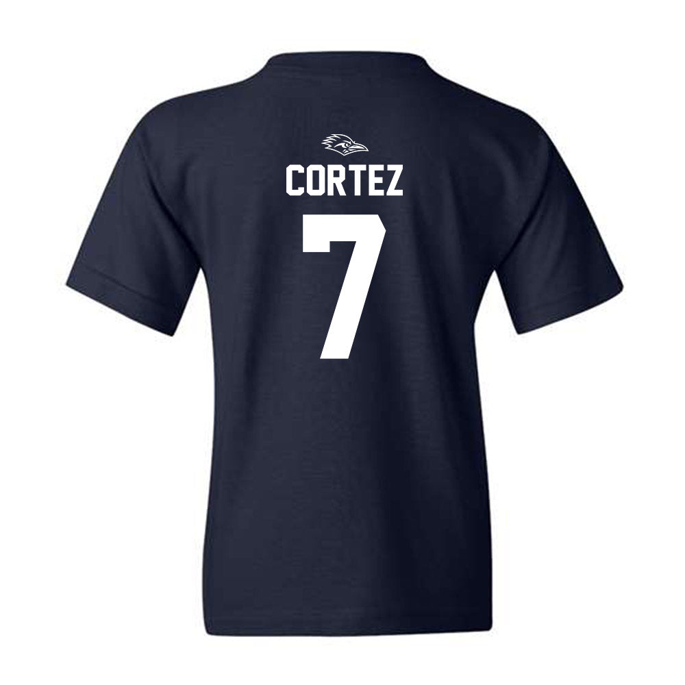UTSA - NCAA Women's Soccer : Mikhaela Cortez - Navy Classic Shersey Youth T-Shirt
