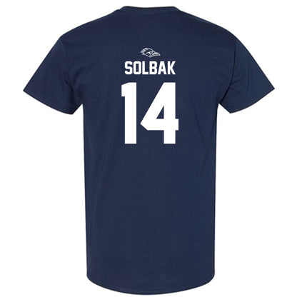 UTSA - NCAA Women's Soccer : Makela Solbak - Navy Classic Shersey Short Sleeve T-Shirt