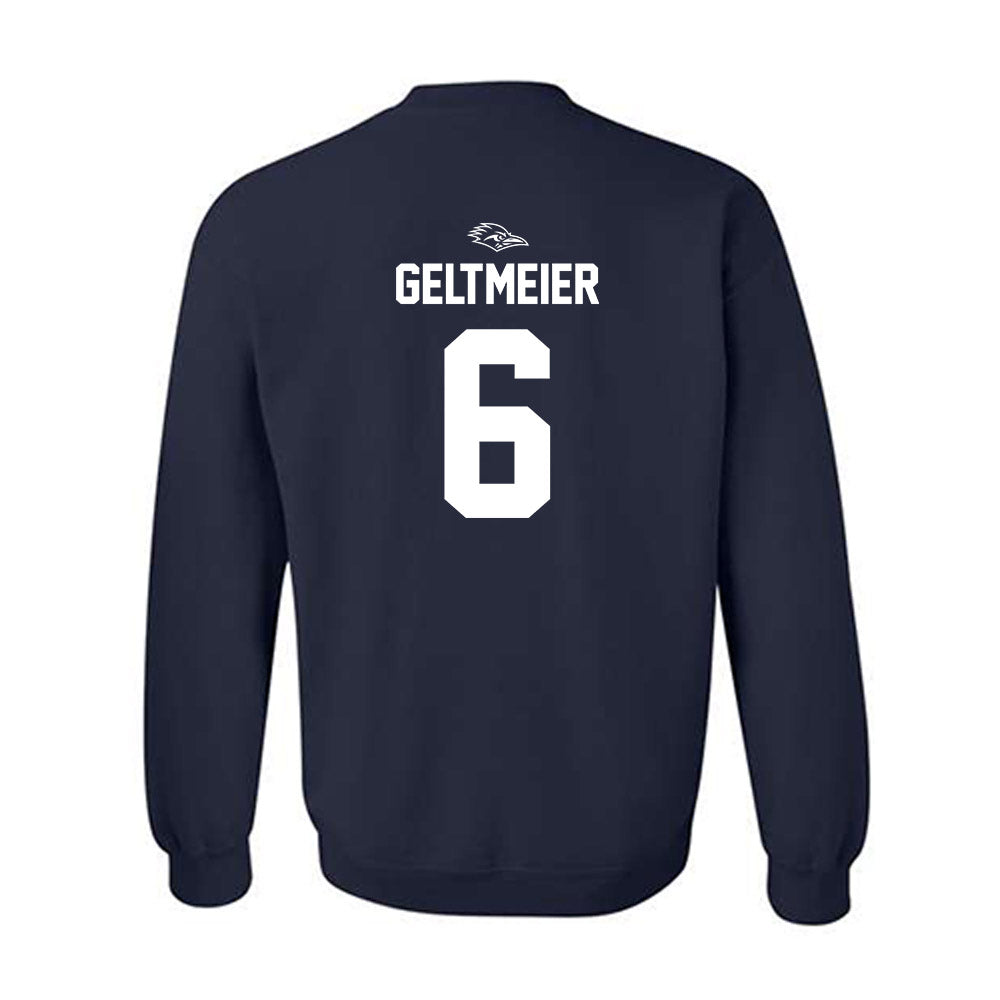 UTSA - NCAA Women's Soccer : Maci Geltmeier - Navy Classic Shersey Sweatshirt