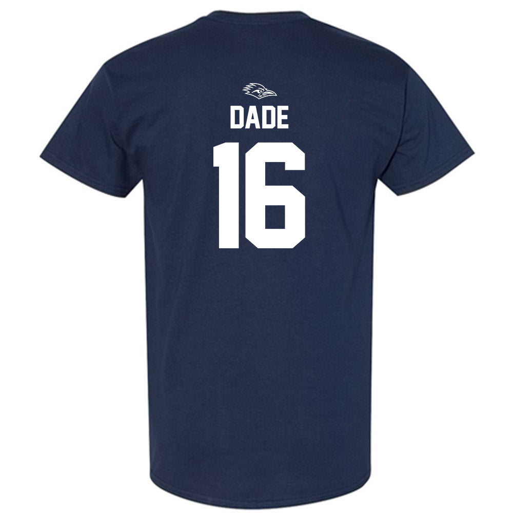 UTSA - NCAA Women's Soccer : Sasjah Dade - Navy Classic Shersey Short Sleeve T-Shirt
