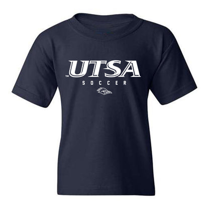UTSA - NCAA Women's Soccer : Tyler Coker - Navy Classic Shersey Youth T-Shirt