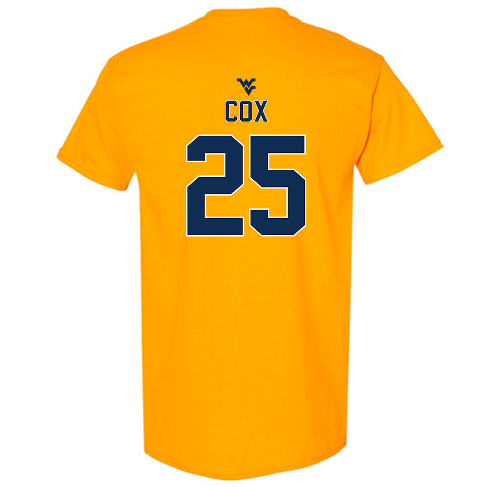 West Virginia - NCAA Baseball : Tyler Cox - T-Shirt Classic Shersey
