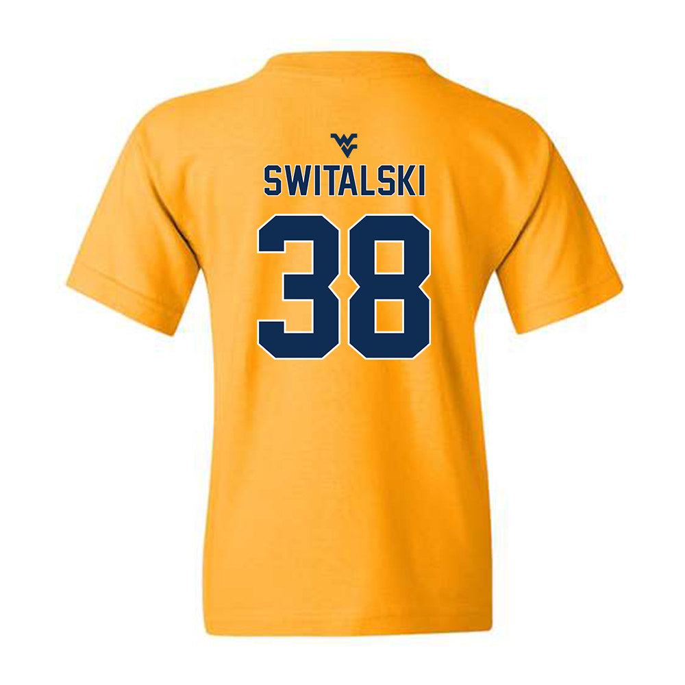 West Virginia - NCAA Baseball : Tyler Switalski - Youth T-Shirt Classic Shersey